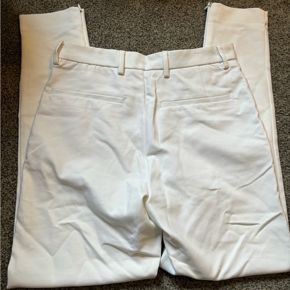 Zara White Trouser Pants - Picture 6 of 6